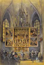 R. von Alt - Altar von St. Wolfgang